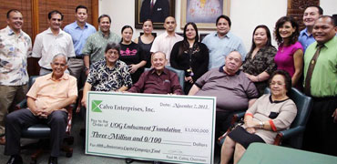Calvo&amp;amp;#039;s Donates $3M to UOG Endowment