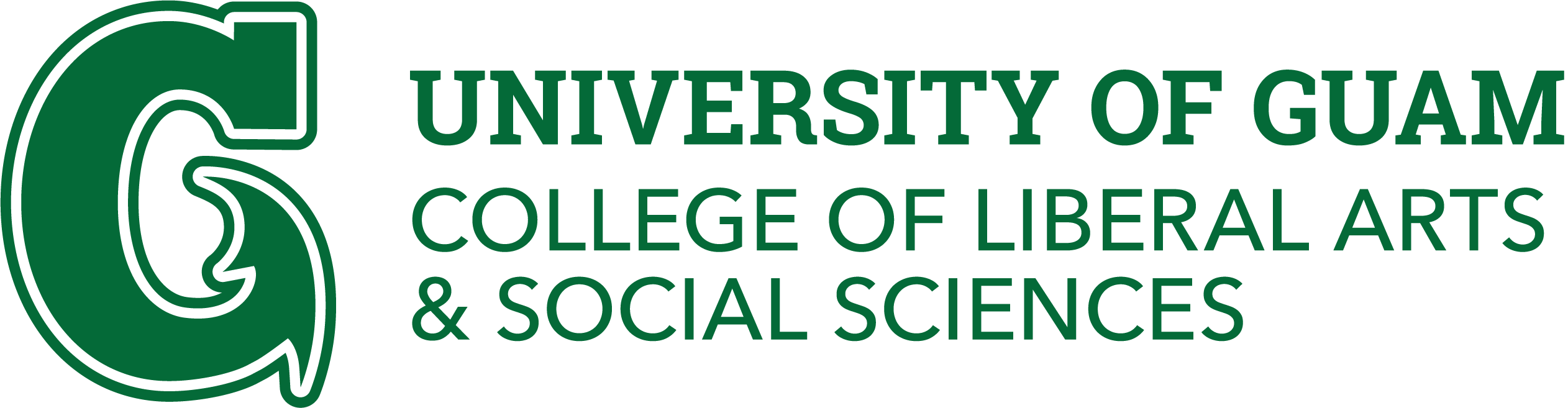 University of Guam College of Liberal Arts & Social Sciences Logo