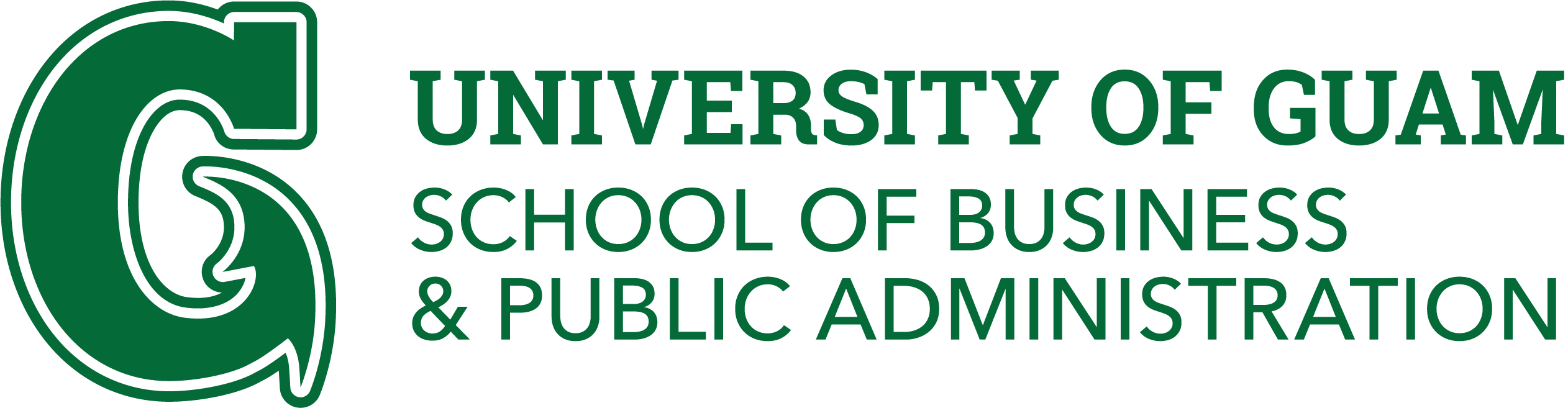 University of Guam School of Business and Public Administration logo