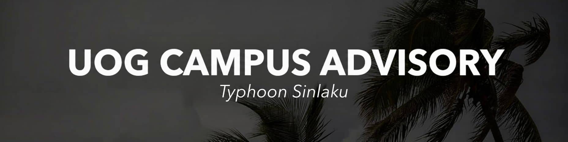 Campus Advisories banner