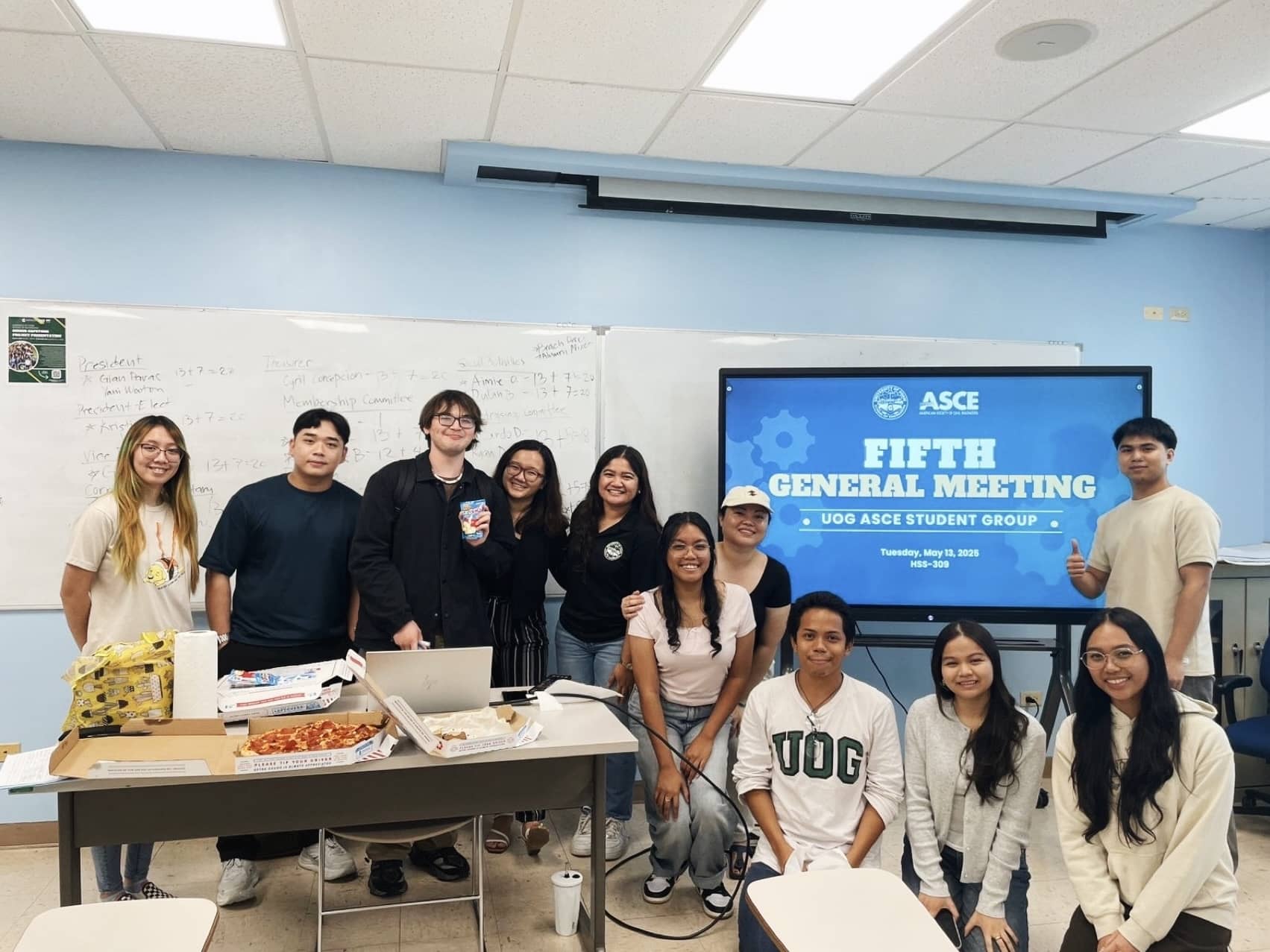 ASCE group photo at their fifth general meeting