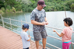 This is the sixth Kids’ Freshwater Fishing Derby, which encourages youth outdoors recreation