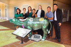 The UOG PMBA class of 2016 held a Carabao Commemoration Ceremony last month
