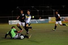 The University of Guam Men's Soccer Team defeated Beercelona Football Club 9-1 in the GFA Amateur Men's League on Feb. 1 at the Guam Football Association's National Training Center. 