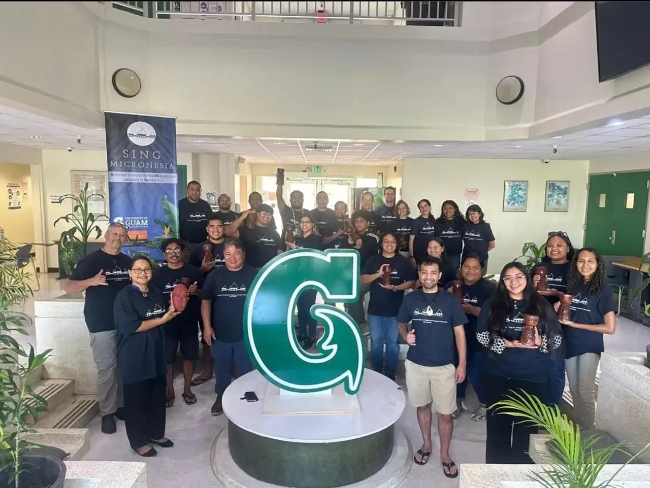 SING Micronesia team and scholars