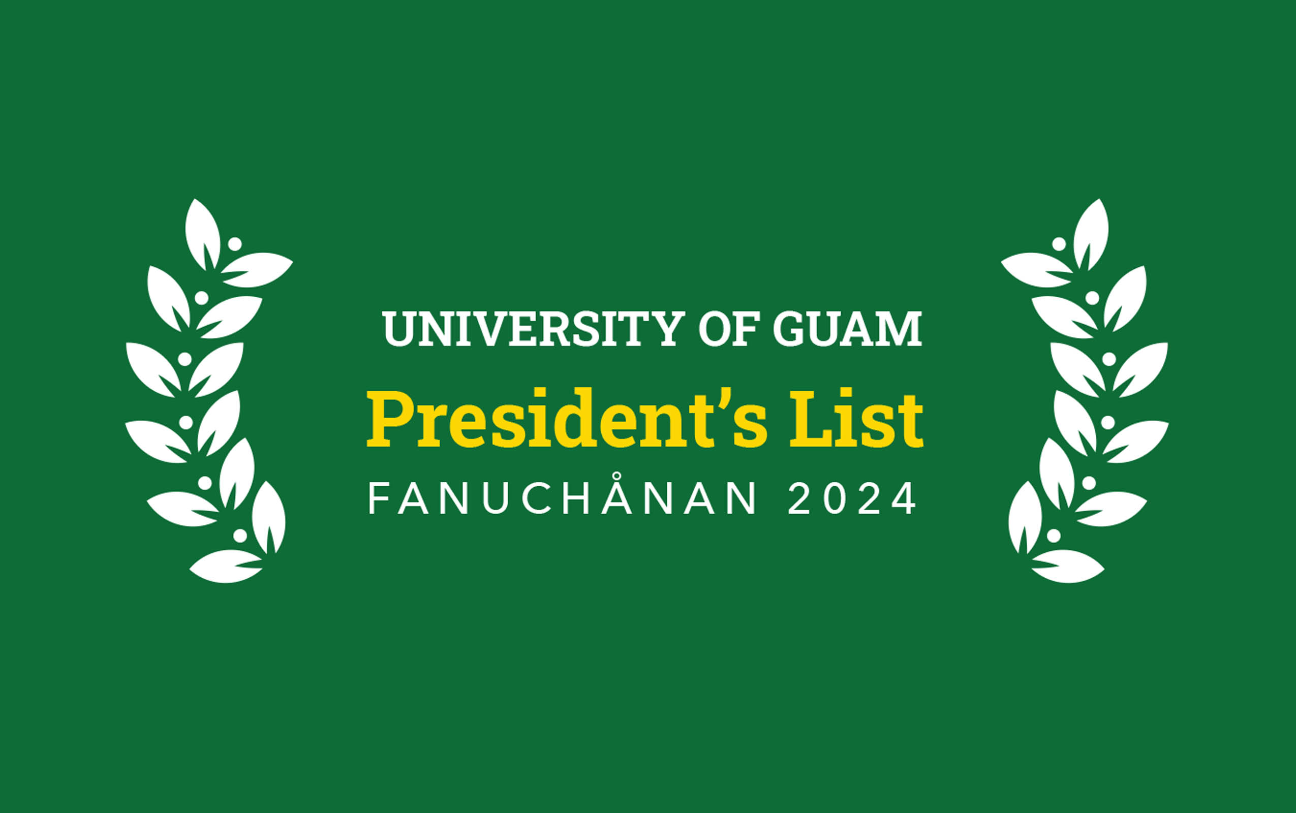 UOG President's List