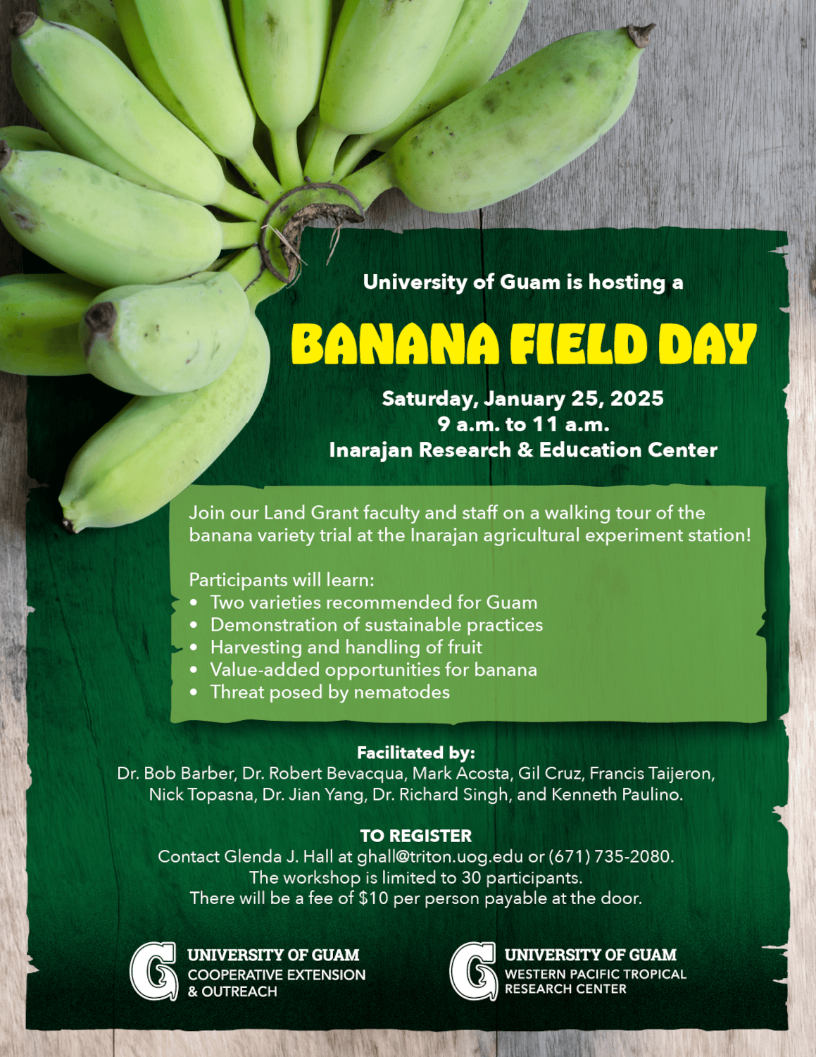 Banana Field Day Flyer