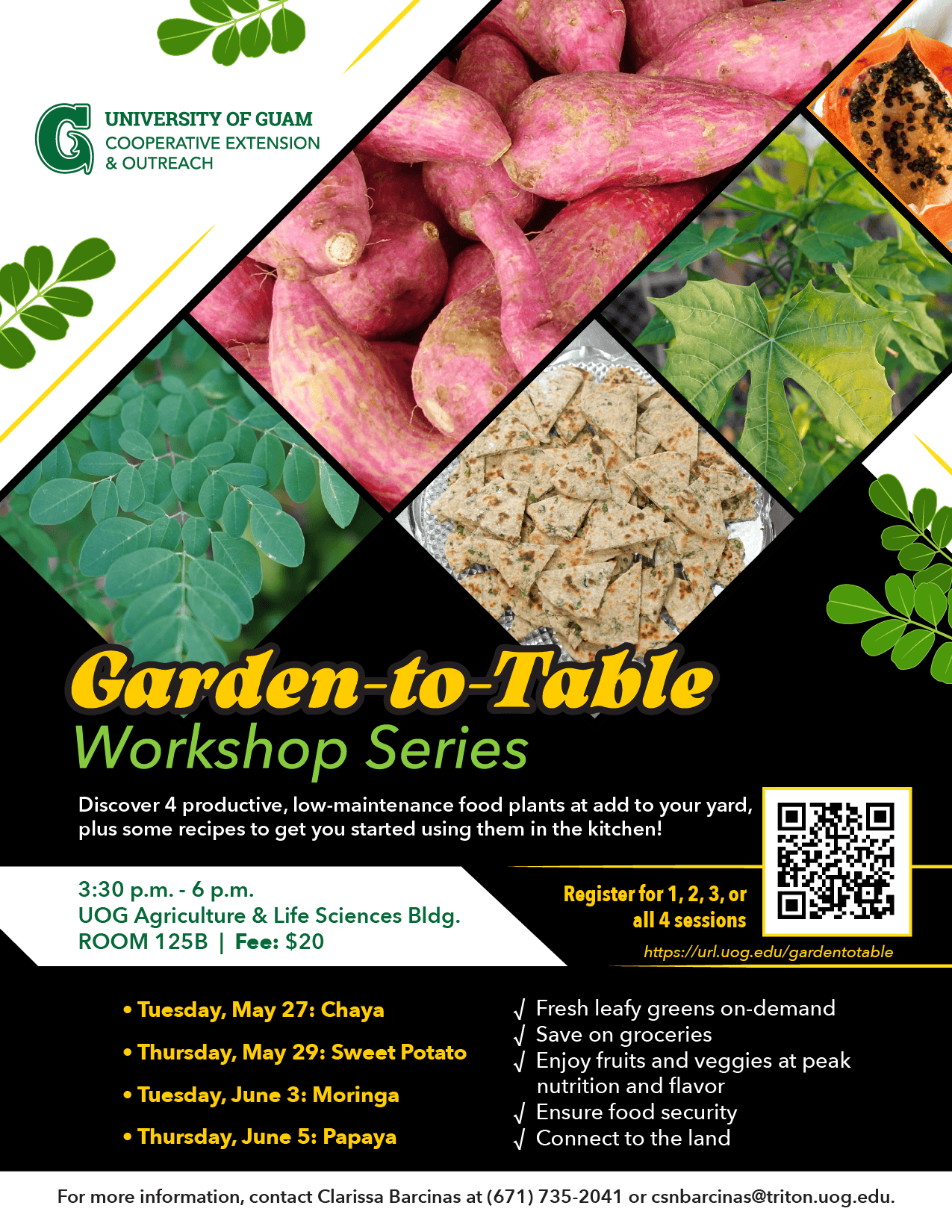 Garden to table flyer