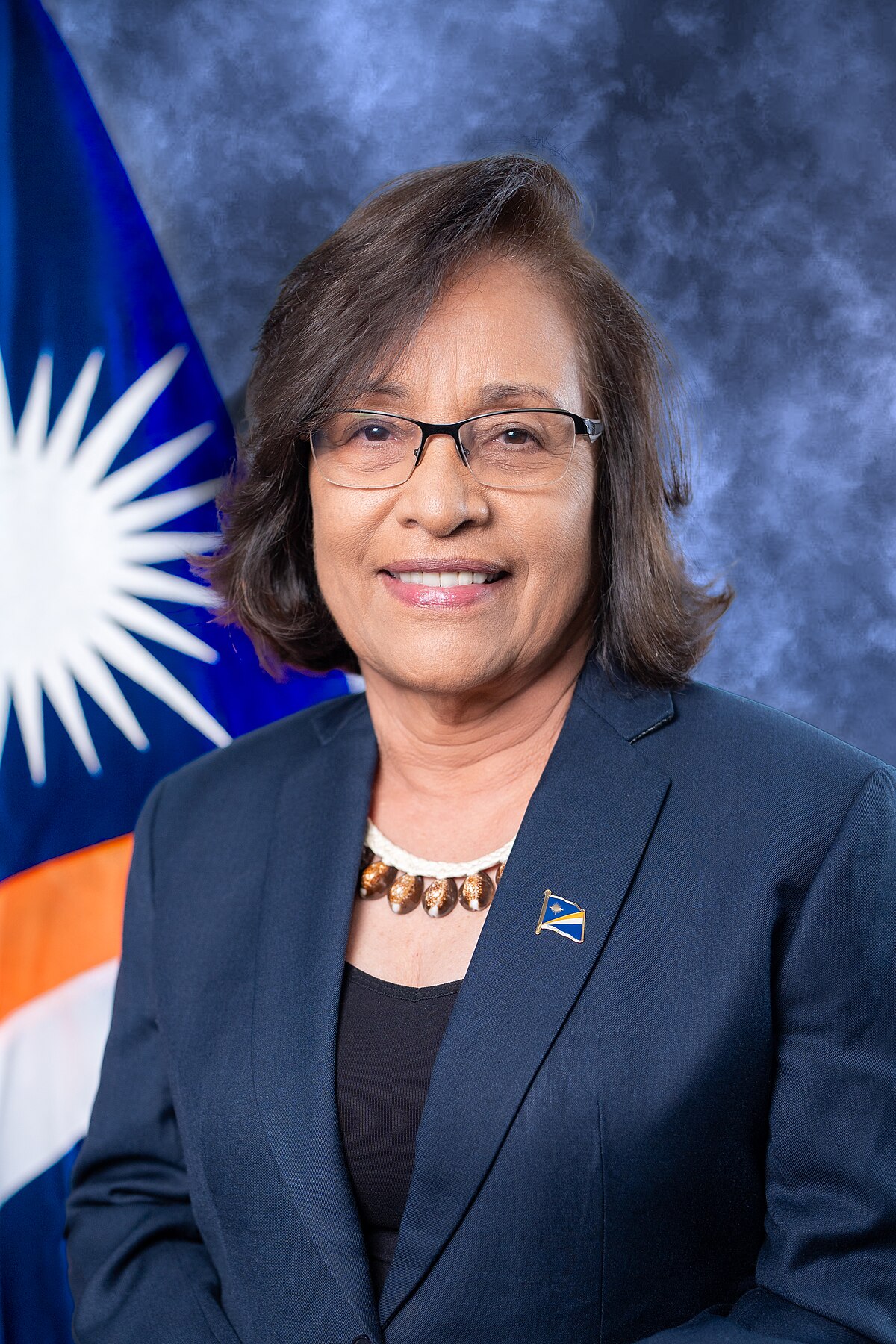 Her Excellency Hilde Heine is the 10th President of the Republic of the Marshall Islands