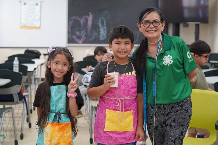 4-H camp participants