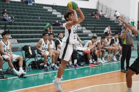 UOG Tritons Split Games In Golden Hoops Tournament