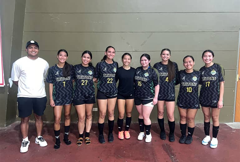 Lady Triton Womens’ Soccer group photo