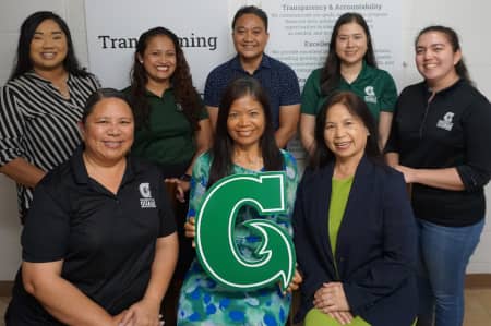 Dr. Pamela Peralta, Interim Vice Provost, received the Cayuse Productivity Award with her ORSP Team.