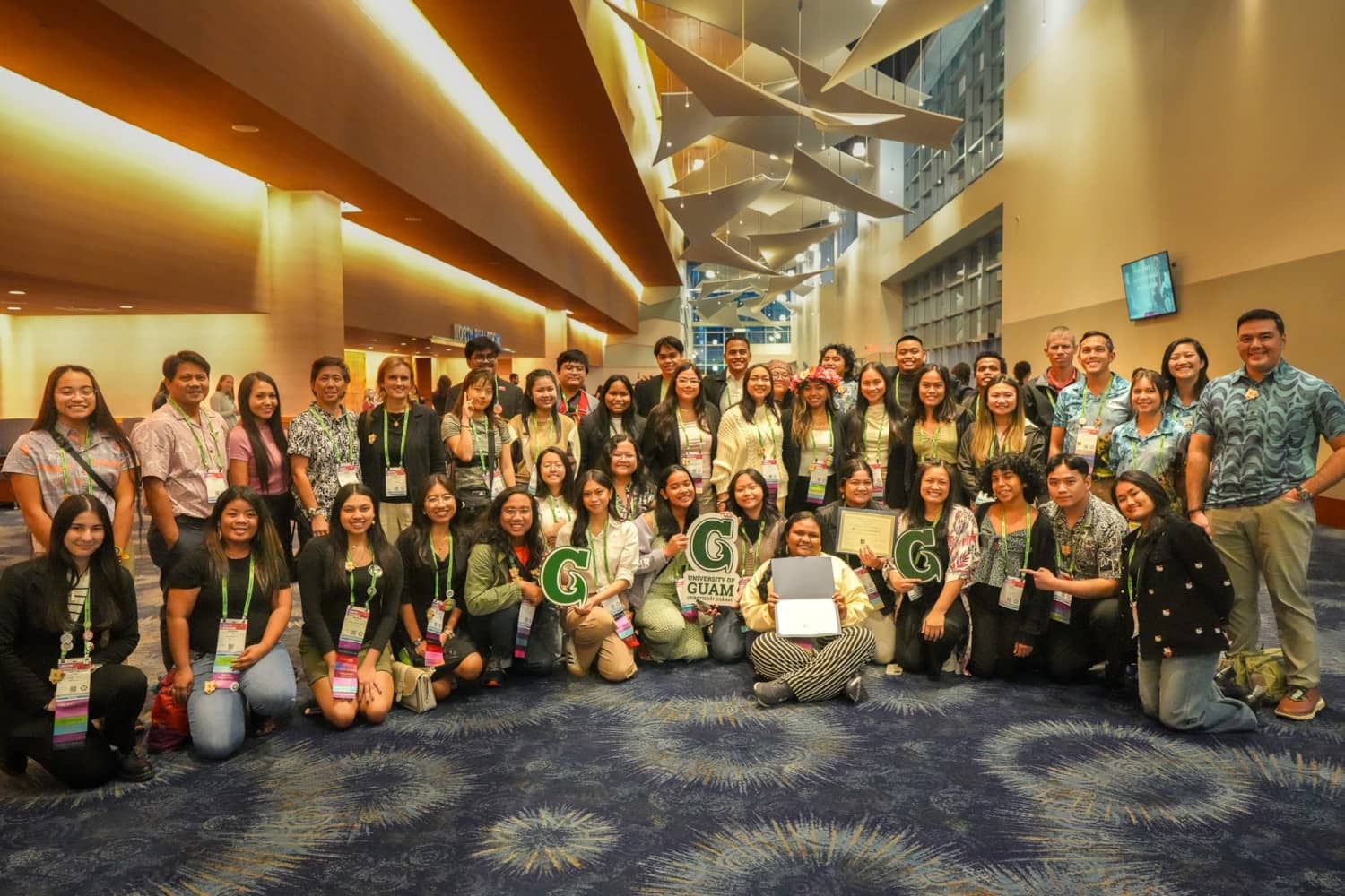 The University of Guam delegation brought island science to the SACNAS NDiSTEM conference in Arizona.