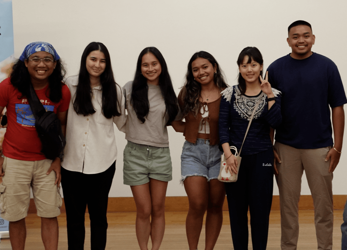 Nicole Pineda (third from left) with her NSF EPSCoR peers.