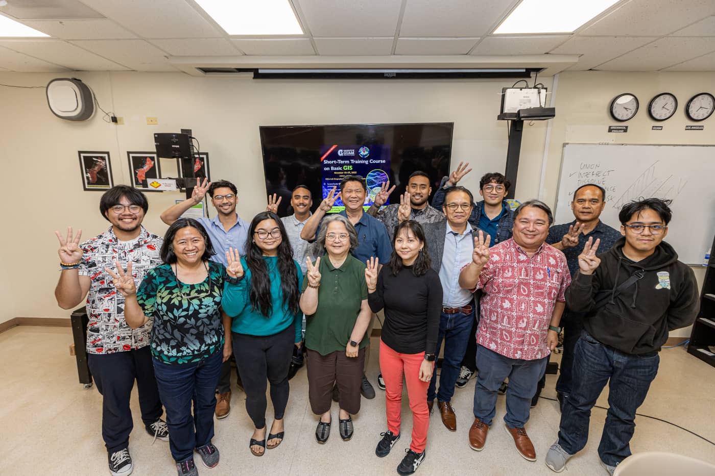 Attendees of the Short-Term Training Course