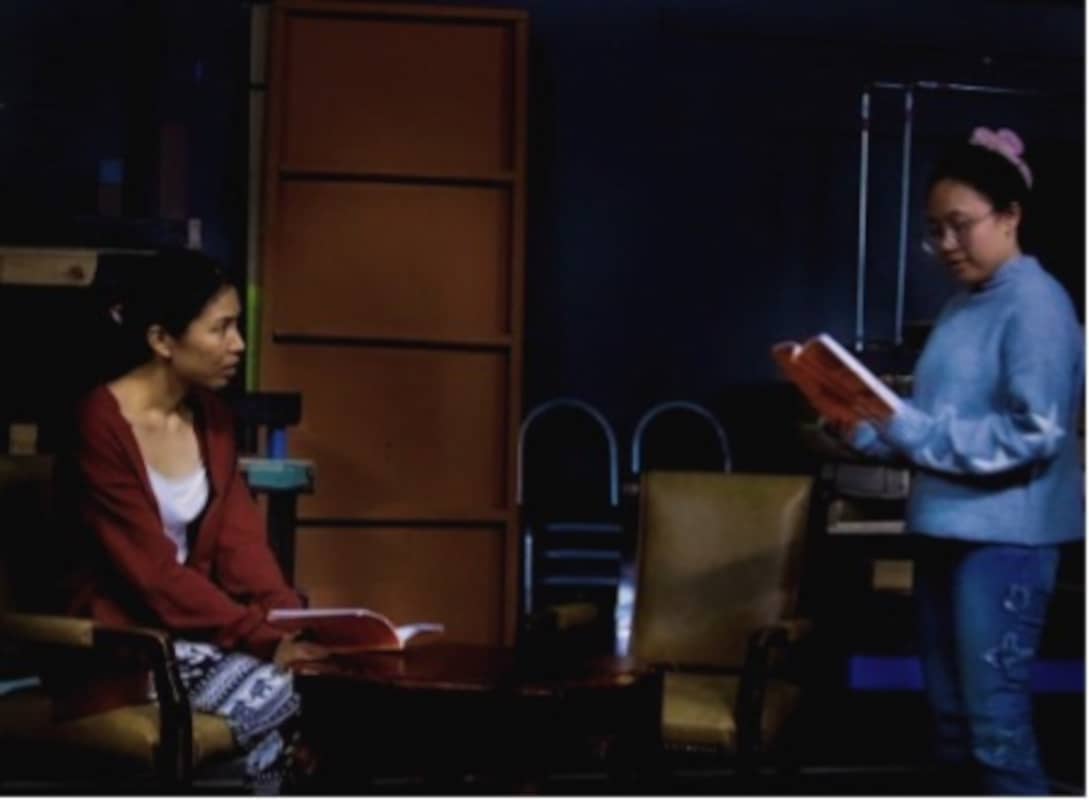 Akiko Katagiri as Nora and Christine Jann Ayuste as Emmy