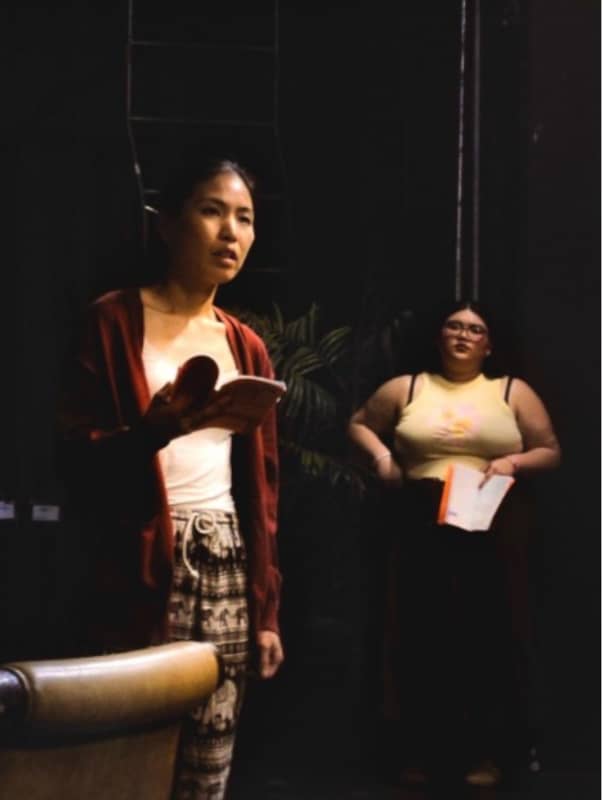 Akiko Katagiri as Nora and Shauna Nicole Morato as Anne Marie