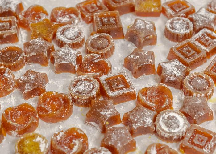 Turmeric candies