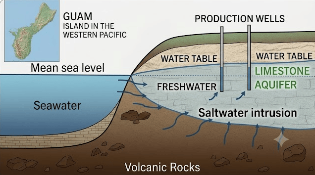 UOG Groundwater Research Graphic