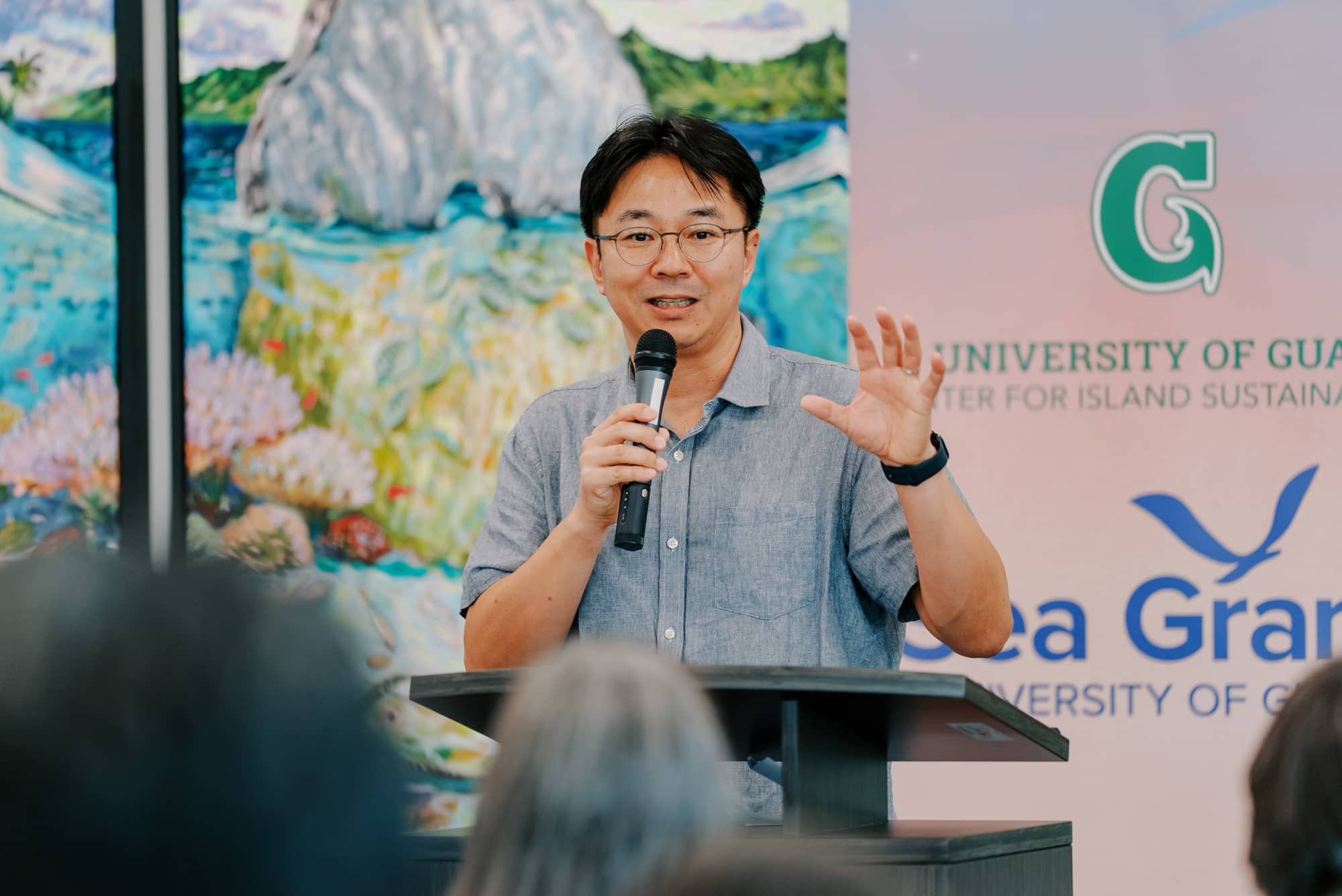 Chris Yeo, Ph.D., one of the six recipients