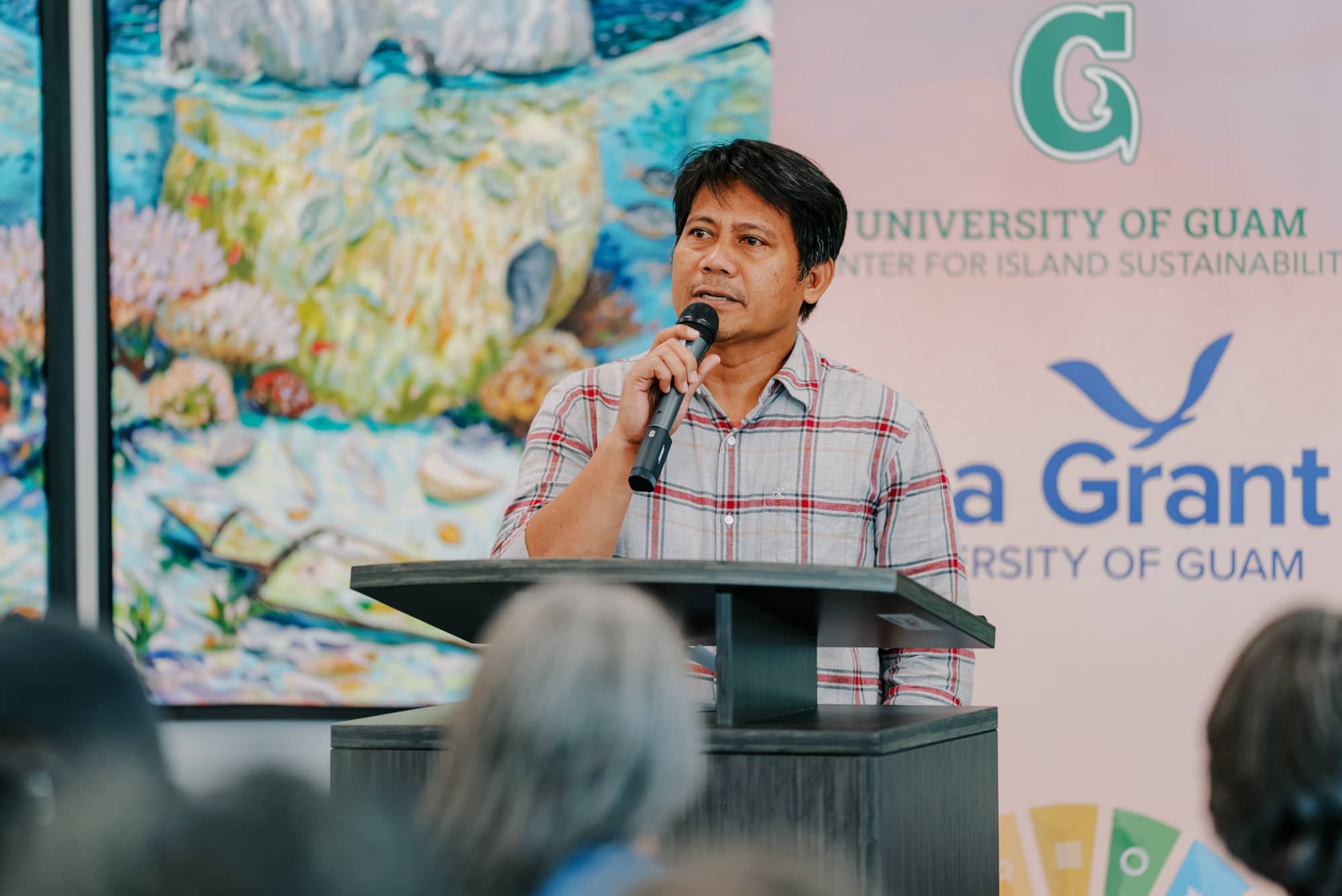 Ernesto Guades, Ph.D., one of the six recipients