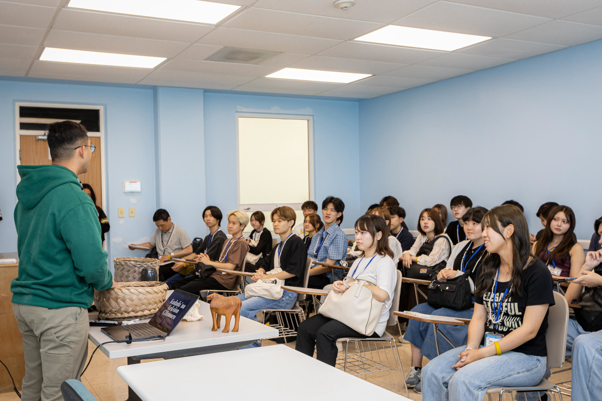 Students in class