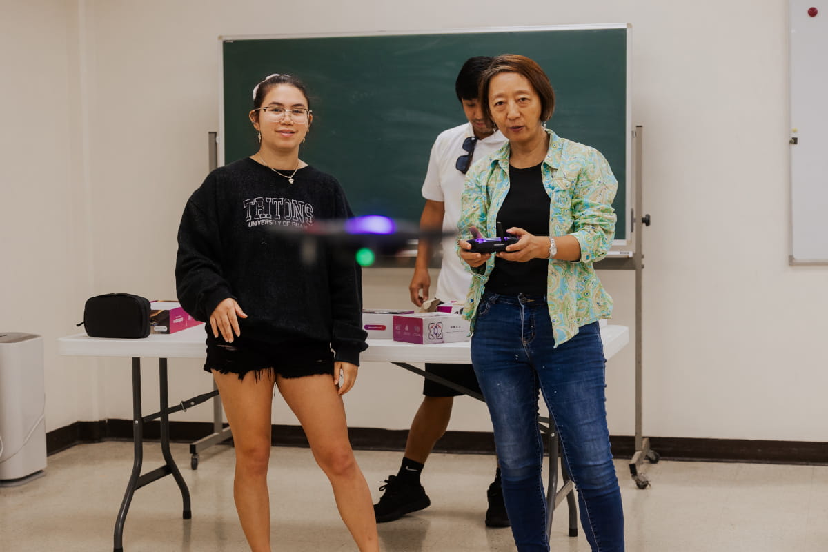 Danielle Lee, NASA Guam Space Grant outreach and education coordinator